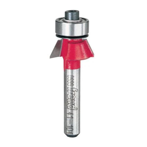 41-104 Bevel Trim Router Bit 1/4" SH 19/32" D 9/32" CL 25 Degrees